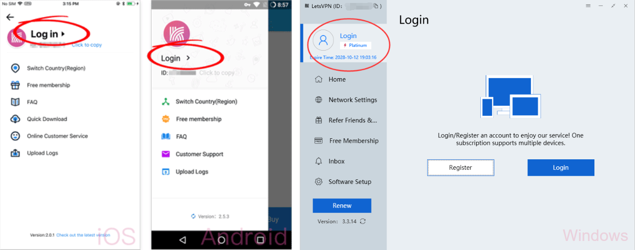 在多台设备上使用一个订阅